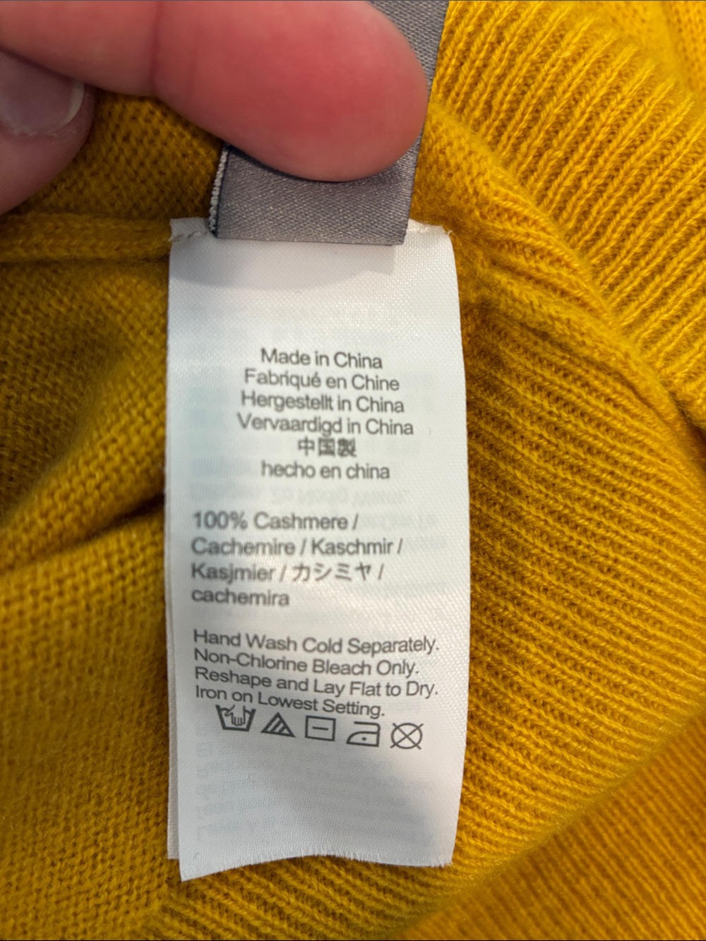 J. crew—Classic Women's Crewneck Sweater - Mustard Yellow - Picture 5 of 5
